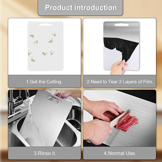 Stainless Steel Cutting Board For Kitchen