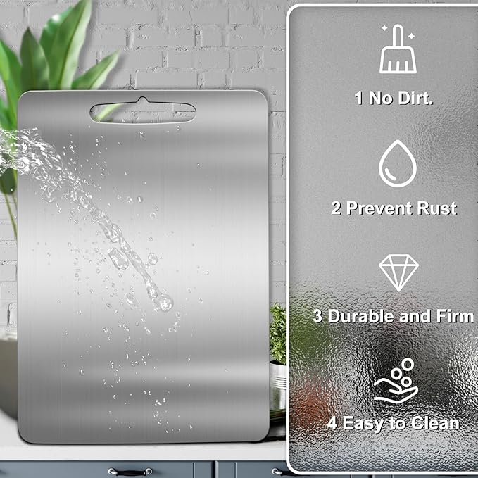 Stainless Steel Cutting Board For Kitchen