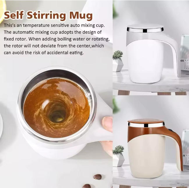 Self-Stirring Mug