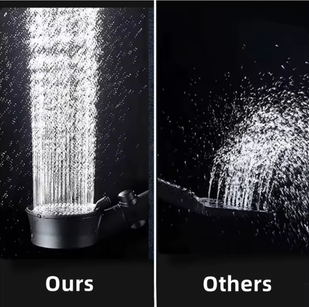 Black Shower Head