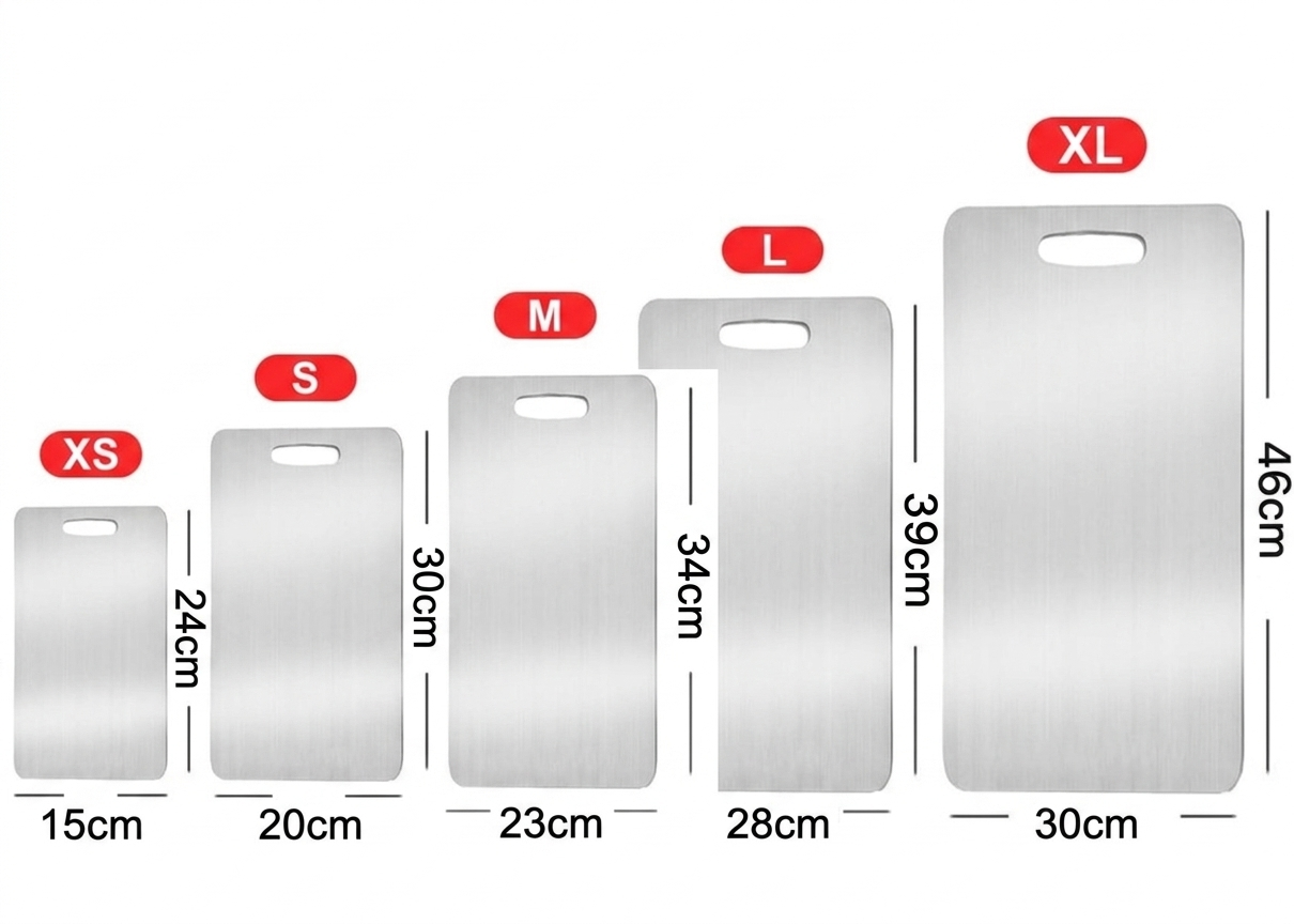 Stainless Steel Cutting Board For Kitchen