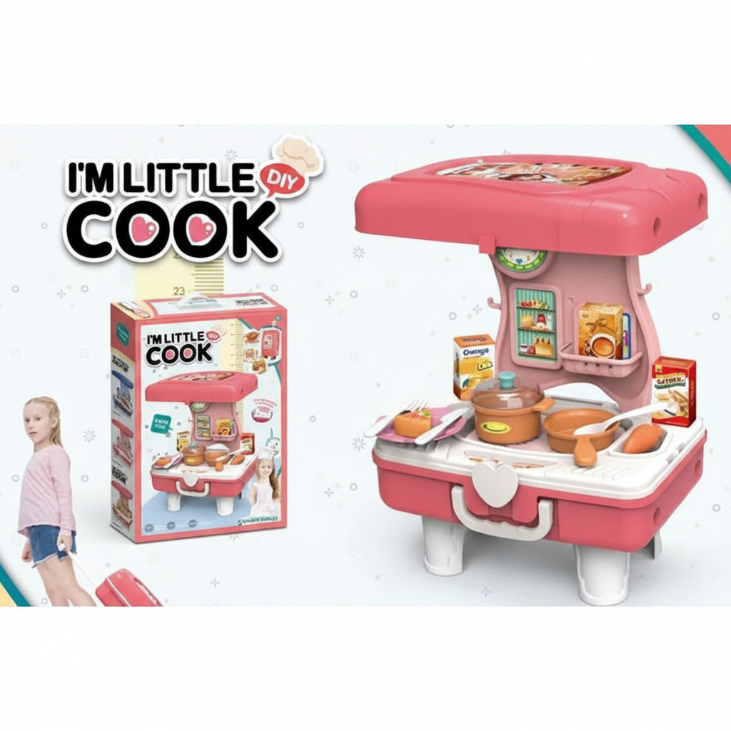 I'm Little Cook – Pretend Play Kitchen Set for Kids