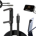 240W Fast Charging Cable with Phone Stand Holder - Type C