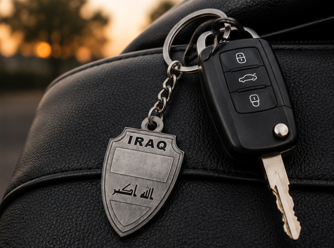 Iraq Keychain