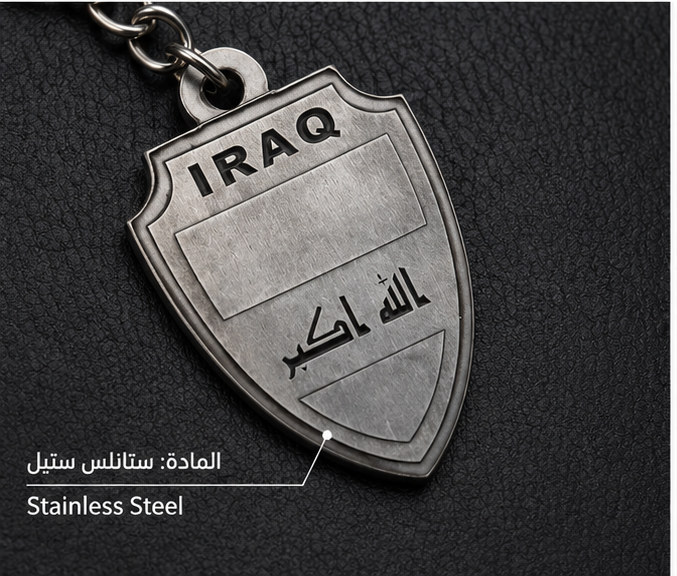 Iraq Keychain
