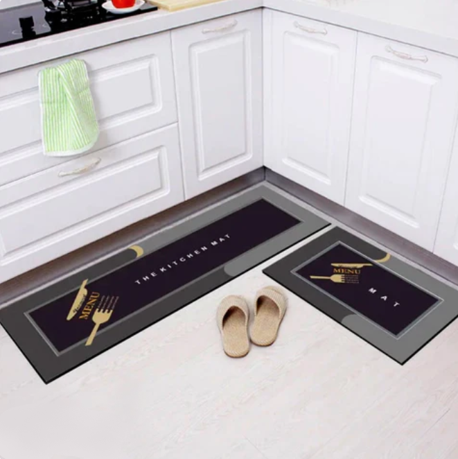 Absorbent Kitchen Mats Set