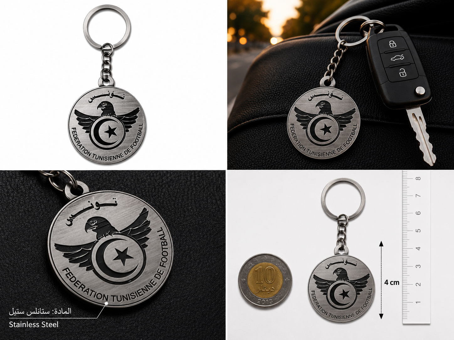 Tunisia Keychain